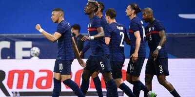 La France mène 1-0 à la pause face au pays de Galles à Nice