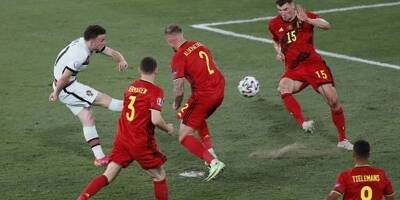 Euro: la Belgique élimine le Portugal (1-0), tenant du titre, et affrontera l'Italie en quarts