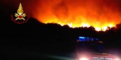 Pic de chaleur en Italie, les pompiers face à plus de 500 incendies