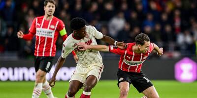 Ligue Europa: l'AS Monaco mène à Eindhoven à la pause (1-0)