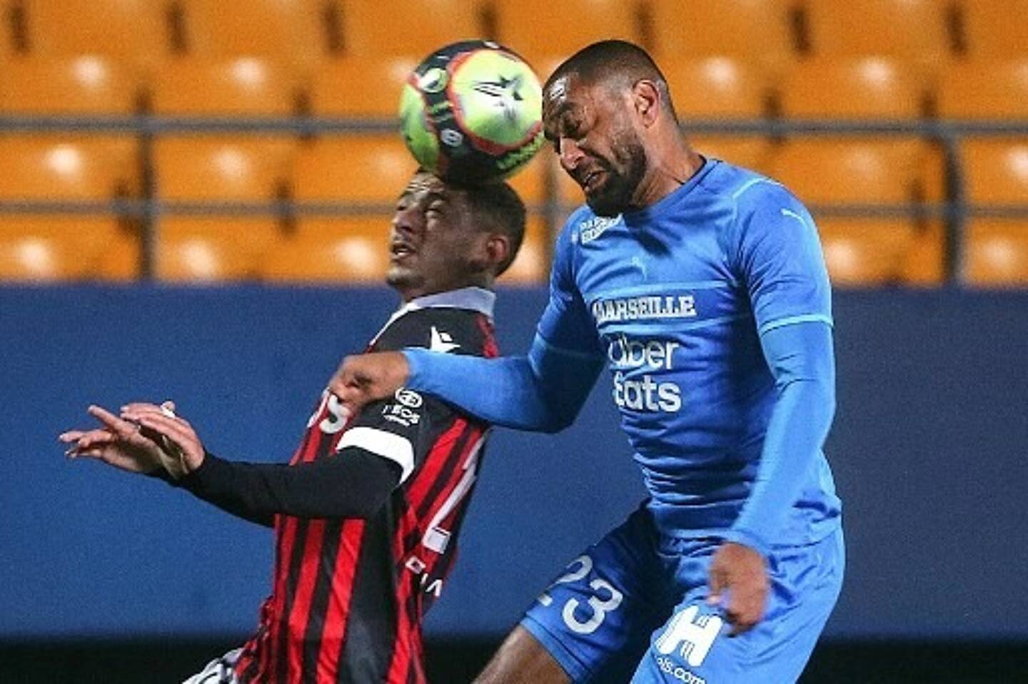 L'OGCNice a été rattrapé au vol par Marseille, avant la pause. 