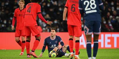 L'OGC Nice tient le nul 0-0 à la mi-temps face au Paris Saint-Germain