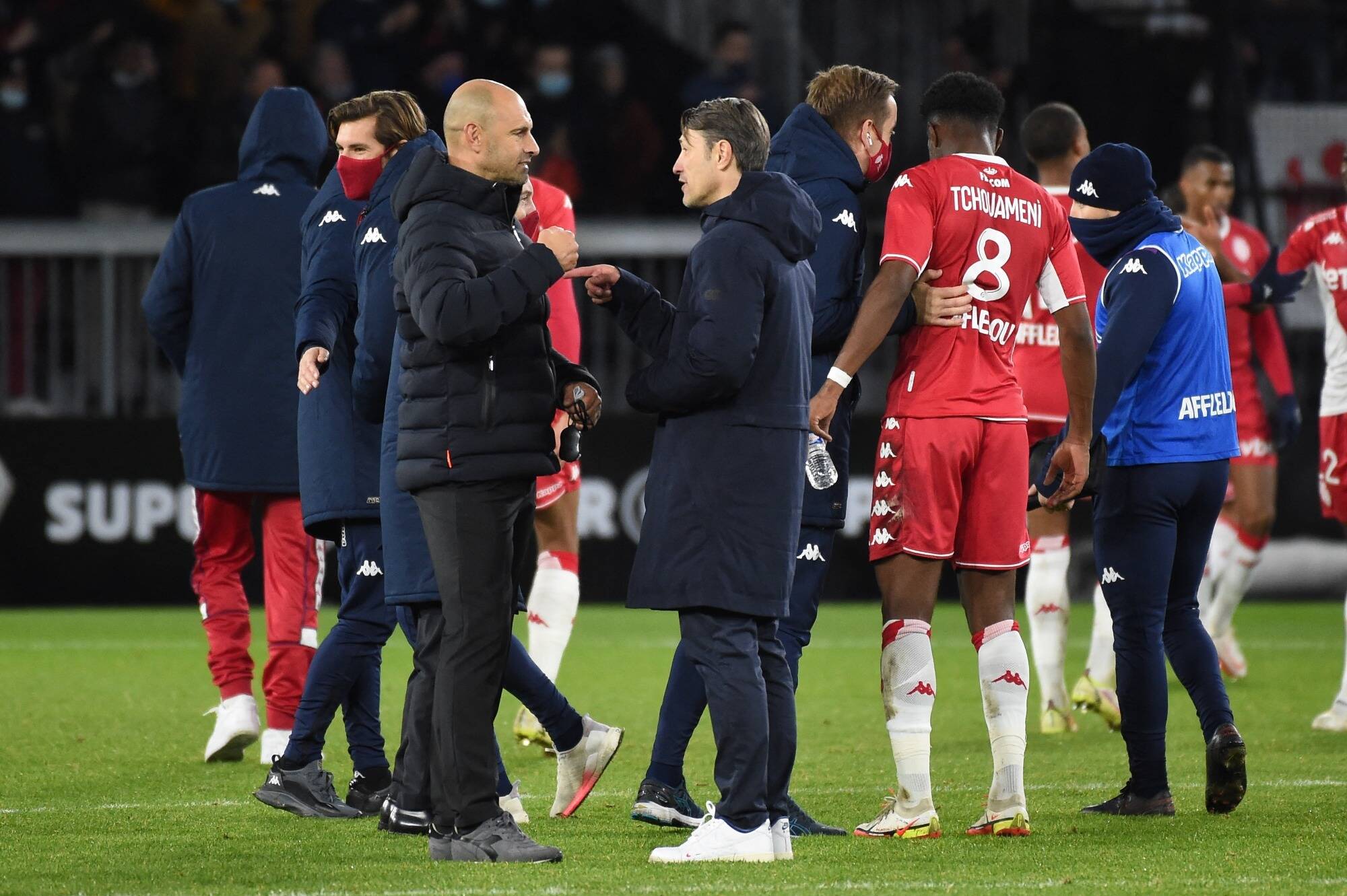 "Notre meilleur match en L1 cette saison", estime le coach de l'AS Monaco après la victoire 3-1 à Angers