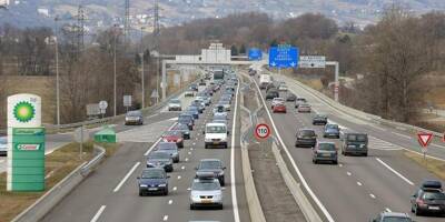 Deux agents d'autoroute percutés en Isère, un mort et un blessé