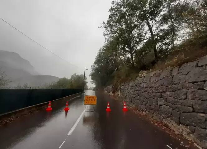 Tempête et intempéries: on fait le point sur l'état des routes dans les Alpes-Maritimes ce vendredi à 18h