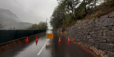 Tempête Ciaran: on fait le point sur l'état des routes dans les Alpes-Maritimes à 16h
