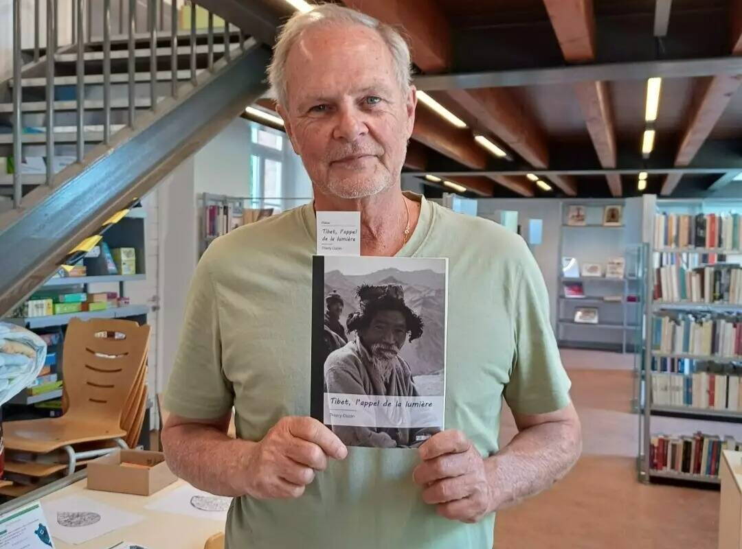 À l'occasion de la sortie de son recueil de poèmes sur le Tibet, Thierry Cozon sera en dédicaces samedi à Draguignan