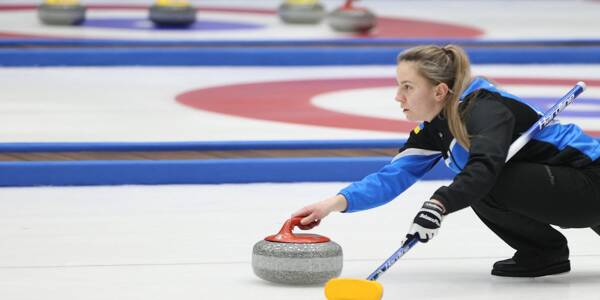 Une athlète pendant la 20e édition des Deaflympics d'hiver, en Turquie. 