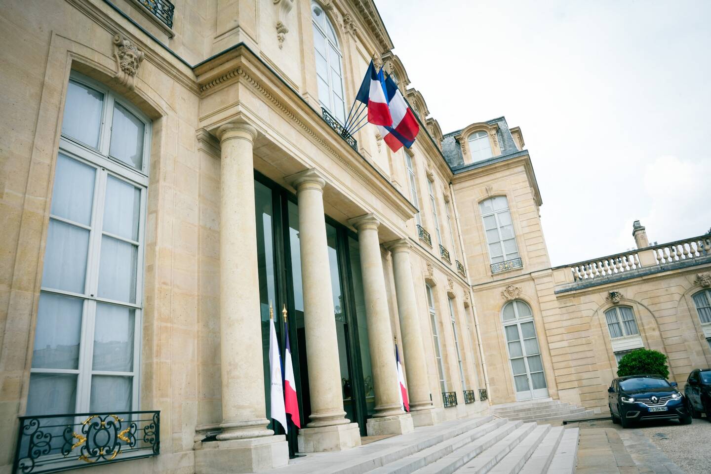 Le Palais de l'Elysée. 