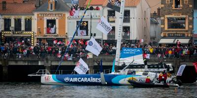 Sébastien Simon, 3e du Vendée Globe, longe à présent les côtes bretonnes