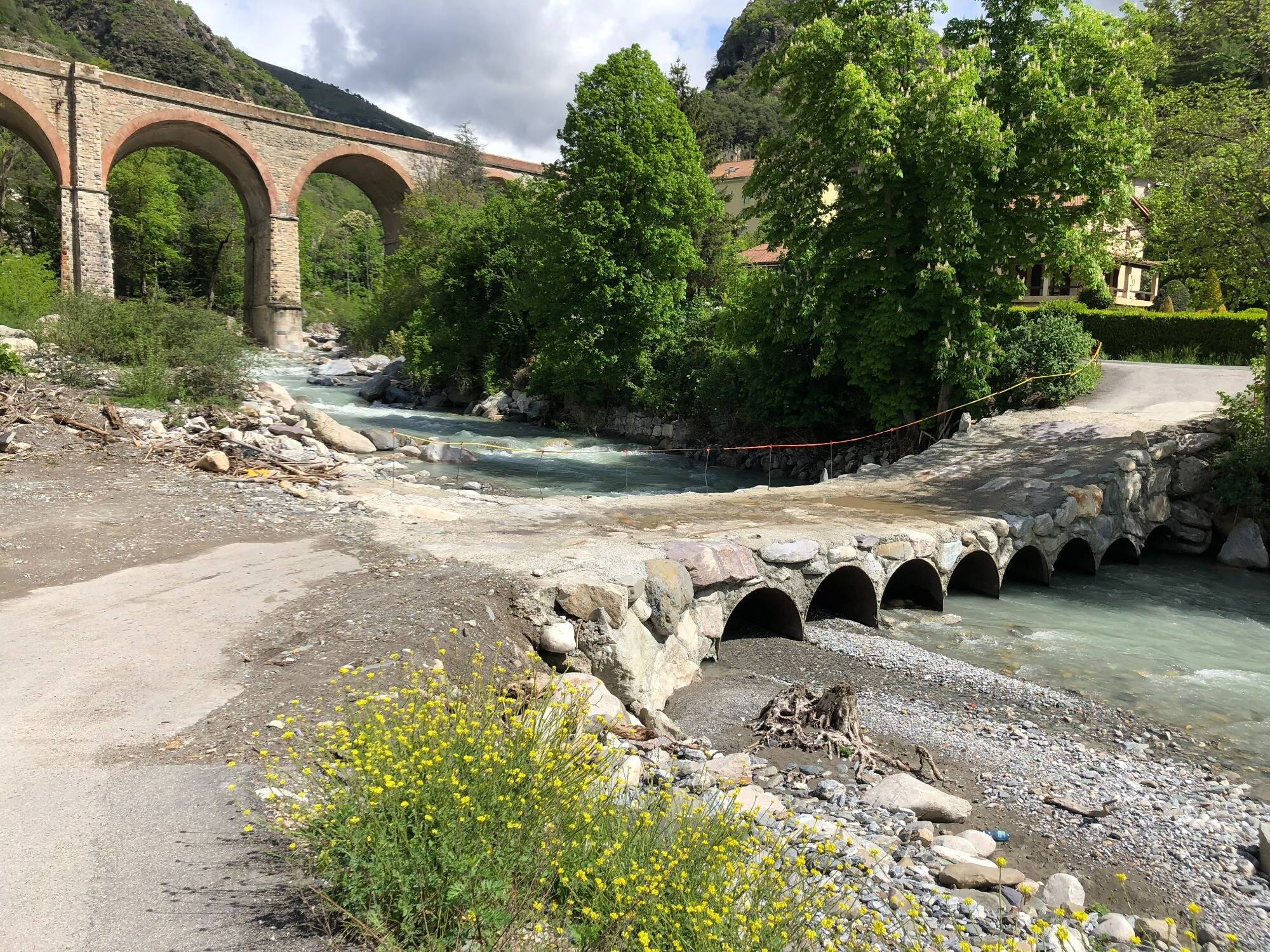 Détruit par la tempête Alex et tant attendu par les habitants, le pont de ce hameau de Tende sera-t-il bientôt reconstruit?