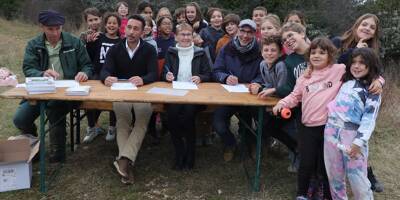 Ces écoliers de la Côte d'Azur vont gérer plus de 1.000 hectares de forêt