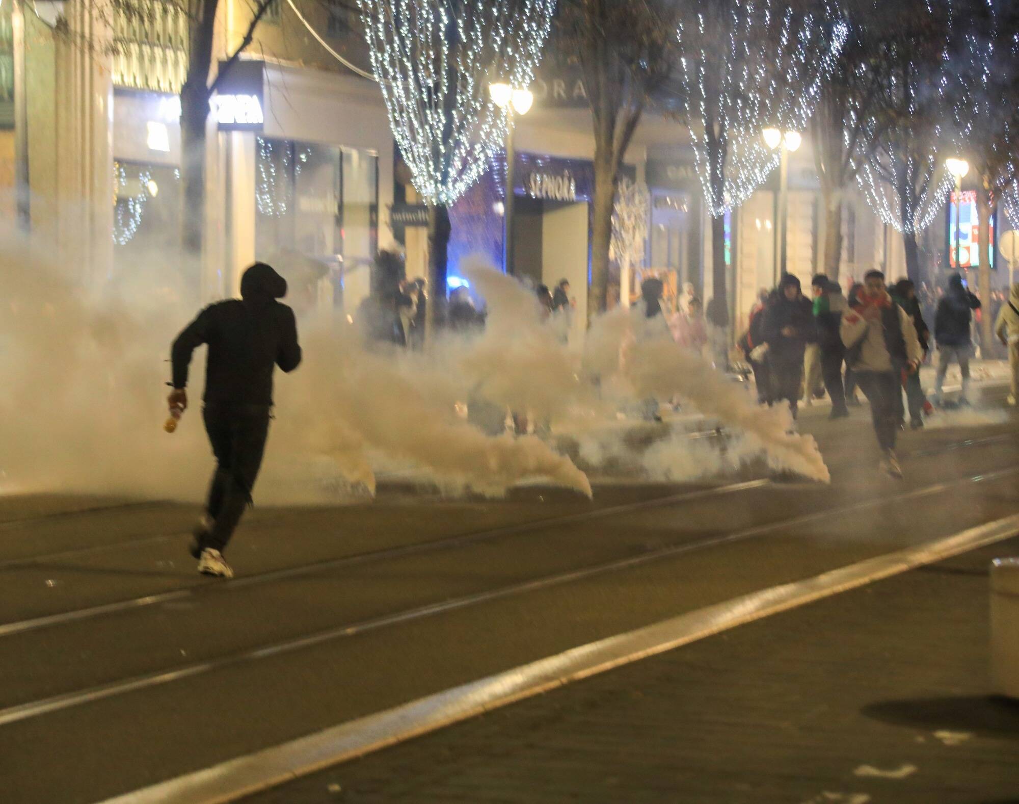 Quelques incidents à Nice en marge de la victoire de la France face au Maroc
