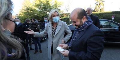 Élection présidentielle: Marine Le Pen est arrivée à Fréjus pour présenter son programme sur la santé