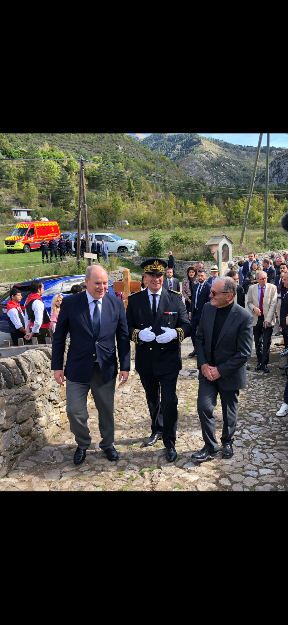"Il est le reflet de notre résilience": grâce à une enveloppe du prince Albert II, le pont du Coq détruit par la tempête Alex a pu être restauré à La Brigue