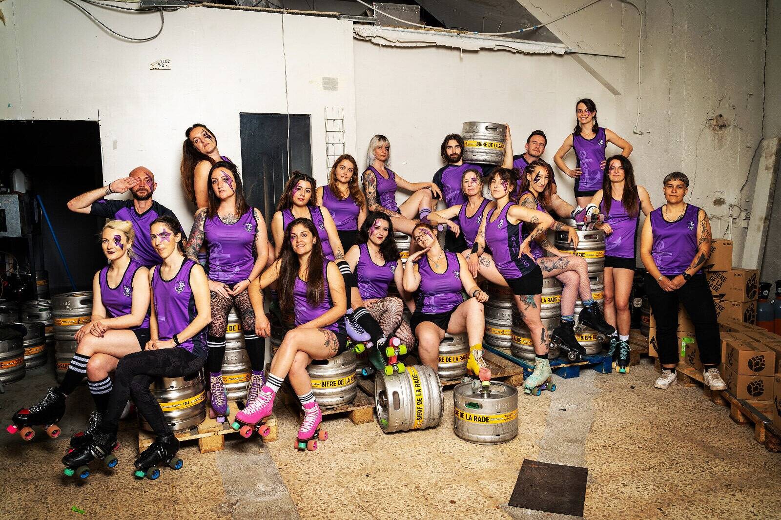 Les Rad'Ass organisent une murder party déjantée pour initier Toulon à l'esprit roller derby