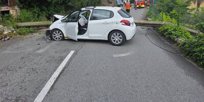 Un accident de la route paralyse la circulation ce mardi matin à La Turbie