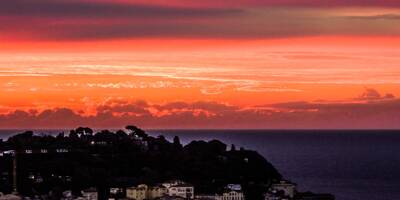 Un magnifique lever de soleil enchante la Côte d'Azur, découvrez les images