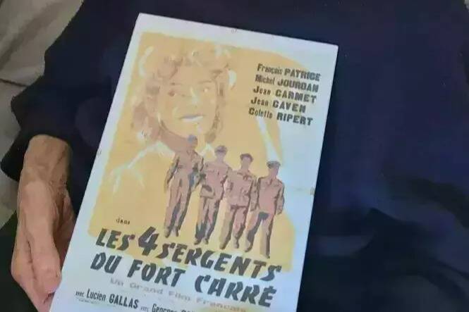 Elle a besoin d'aide pour retrouver le film "Les 4 sergents du Fort Carré" où son grand-père de 94 ans apparaît