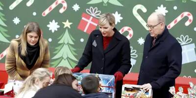 Près de 700 enfants de Monaco ont reçu leurs cadeaux de Noël des mains de la famille princière