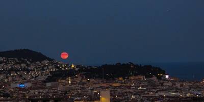 De Toulon à Menton, découvrez les images de la super lune du tonnerre qui a brillé cette nuit