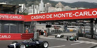 Premiers tours de piste pour les belles d'antan au Grand Prix historique de Monaco