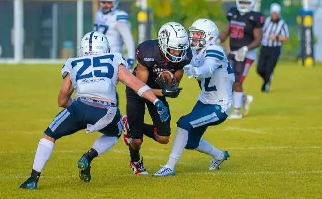 Football américain: les Dauphins de Nice en mission pour intégrer l'équipe de France en vue des JO 2028