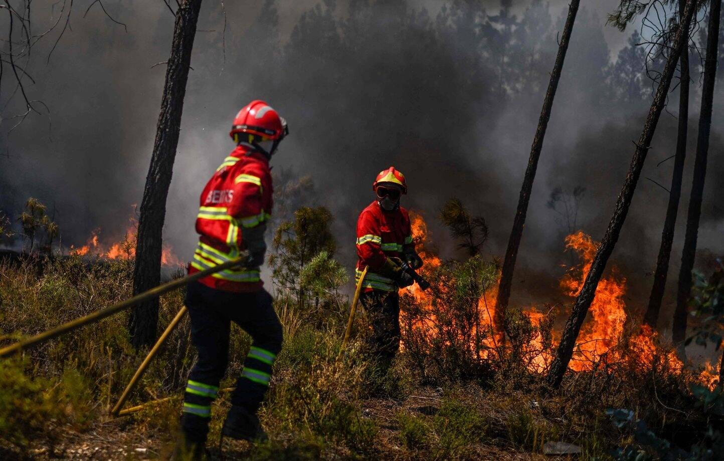 Incendies au Portugal: un premier mort dans l'est du pays, annonce le président