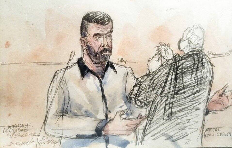 Nordahl Lelandais poursuivi pour violences conjugales devant son fils lors d'un parloir