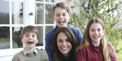 La princesse Kate entourée de ses enfants pour sa première photo officielle depuis son opération mi-janvier