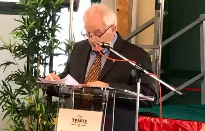 Reconstruction post-Alex, mobilité, finances... Ce qu'il faut retenir de la cérémonie de vSux de Jean-Pierre Vassallo, maire de Tende