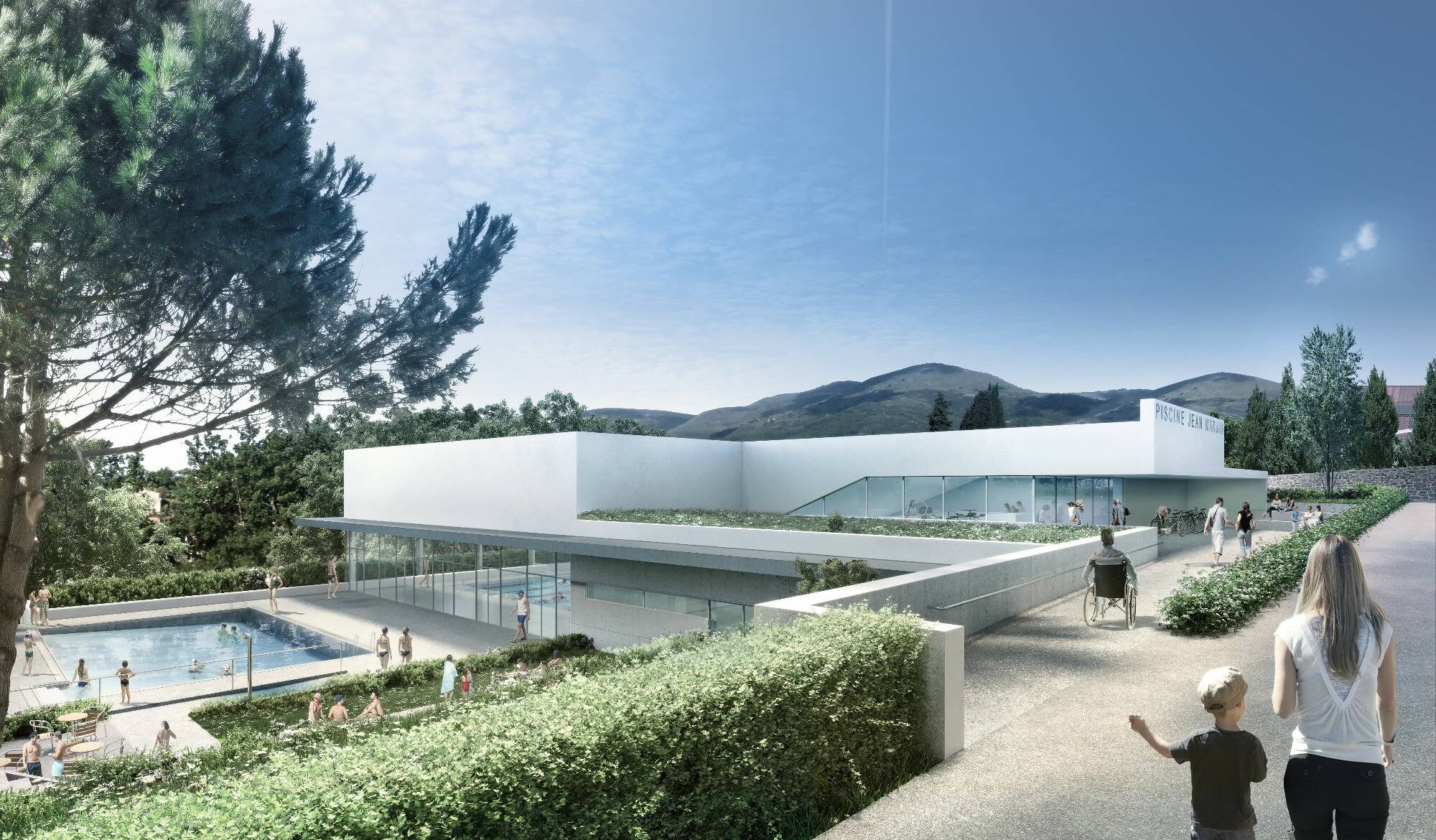 On sait à quoi va ressembler la future piscine de Vence