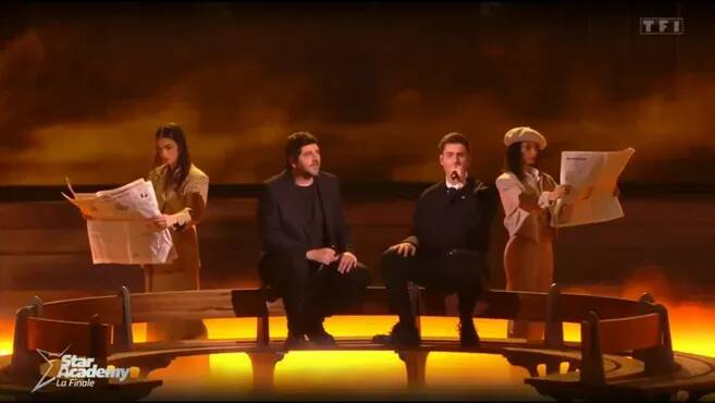 Un journal d'extrême droite apparaît sur le plateau de la finale de la Star Academy, on vous résume la polémique
