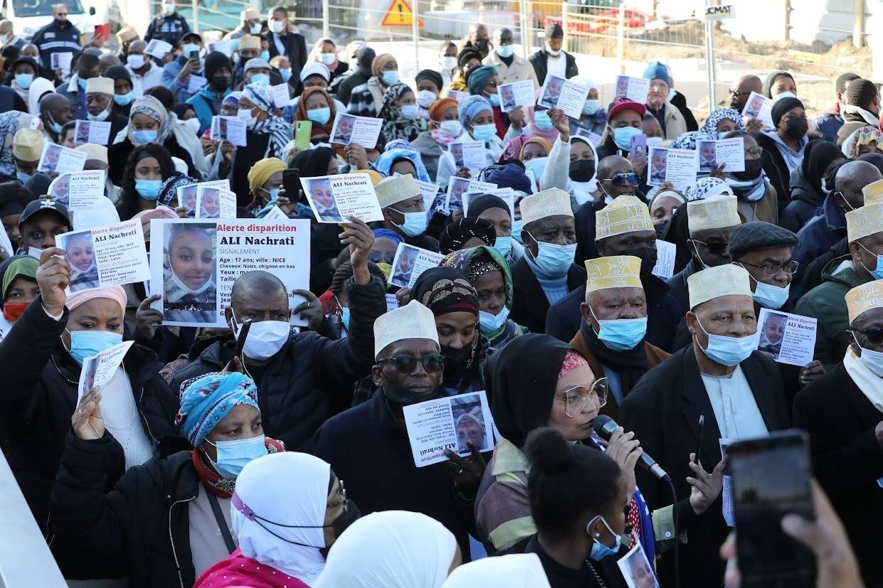 "Aidez-nous à retrouver Nachrati": forte mobilisation à Nice pour la jeune comorienne disparue il y a moins d'un mois