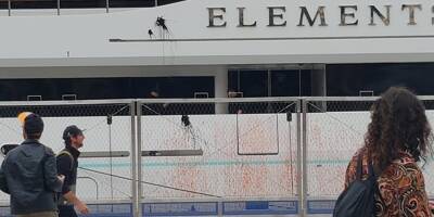 Manifestation du 1er mai: de la peinture jetée sur un méga yacht de luxe amarré au port de Nice, les images