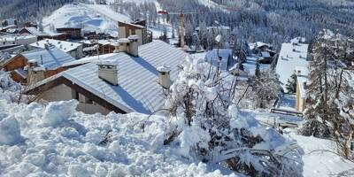 Les magnifiques images de la neige tombée ce week-end dans les Alpes-Maritimes