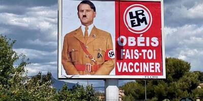 Emmanuel Macron comparé à Adolf Hitler sur des panneaux publicitaires de la métropole toulonnaise