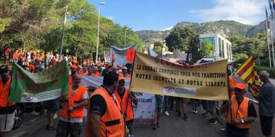 Des centaines de chasseurs manifestent à Toulon contre les décisions du gouvernement concernant certaines chasses traditionnelles