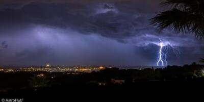 Risque d'orage dans la nuit, Météo France place les Alpes-Maritimes en vigilance jaune