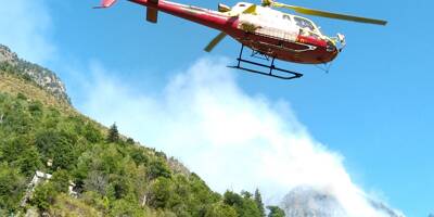 Le feu d'Isola a déjà ravagé 20 hectares