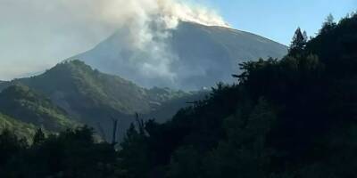 L'incendie de Rougon dans le Verdon a repris, plus de 200 hectares sont partis en fumée