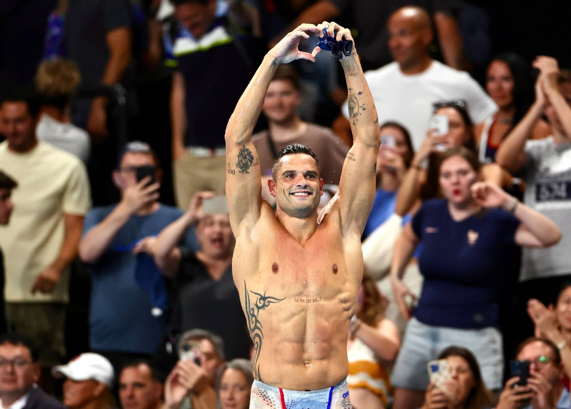 JO-2024: 3e du 50m nage libre, l'Antibois Florent Manaudou décroche une quatrième médaille olympique