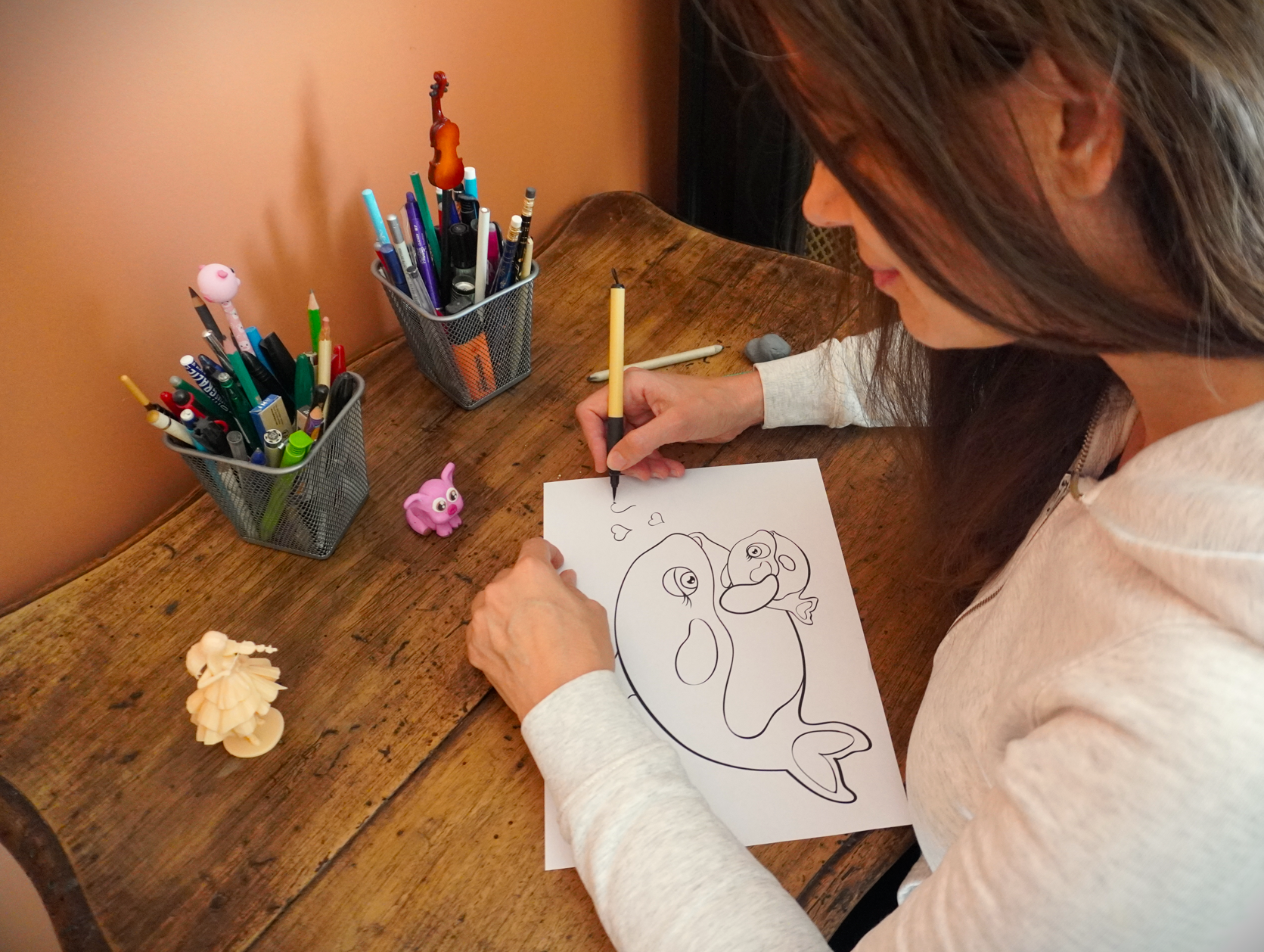 "Tout a démarré lors d'une manifestation devant Marineland": une artiste varoise milite contre la souffrance des animaux en captivité dans une BD