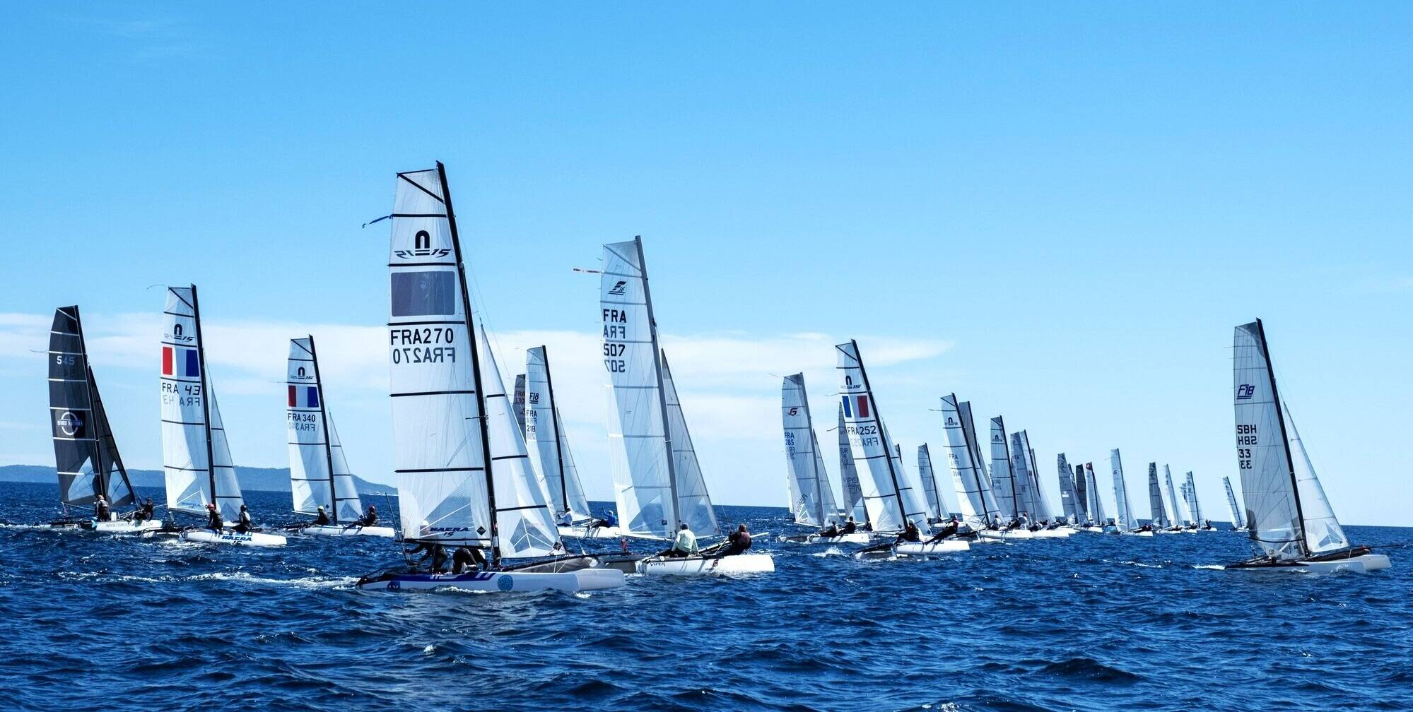 Hyères accueille le plus grand rassemblement de catamarans de Méditerranée ce week-end