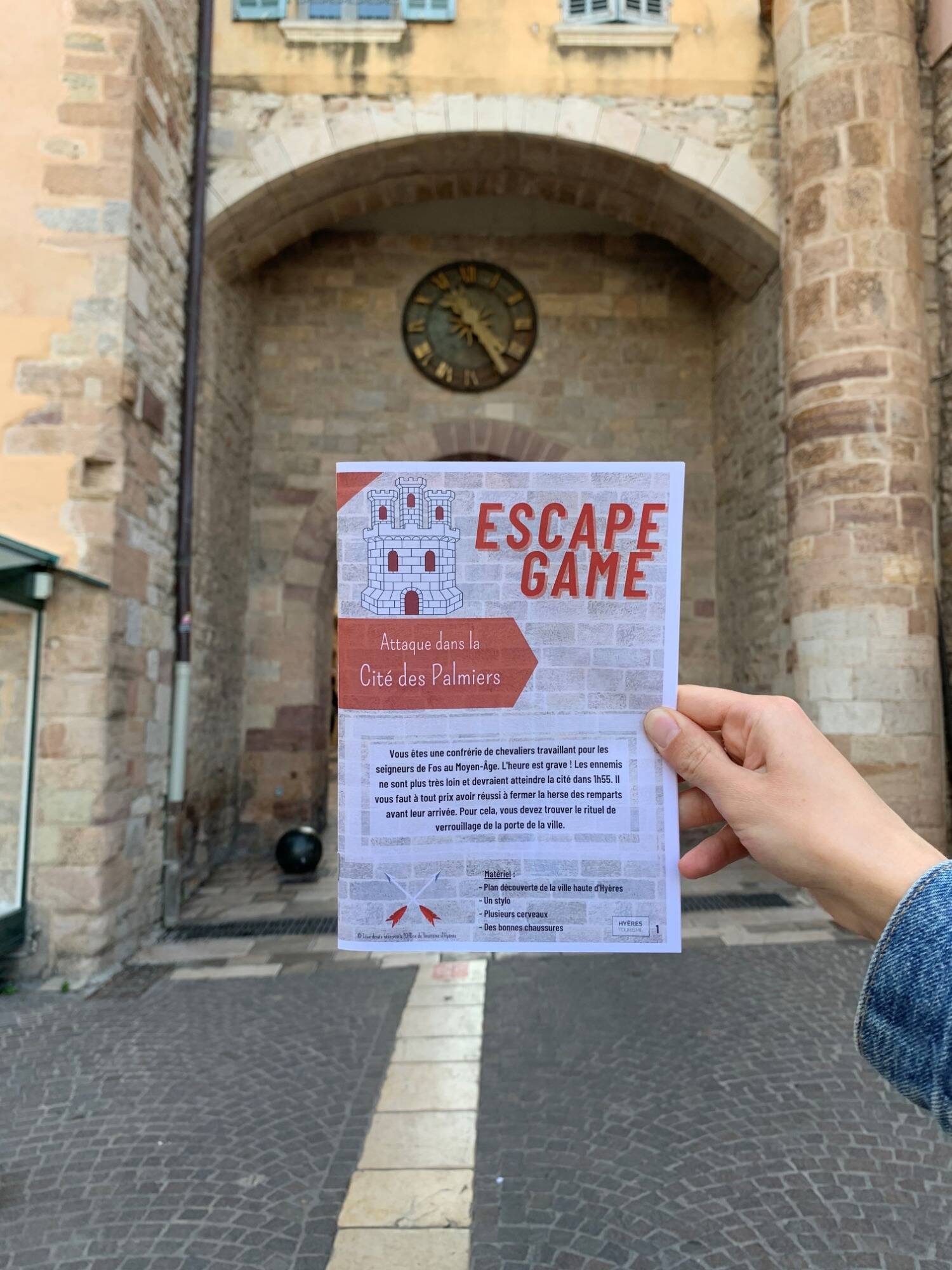 Ça vous tente un "escape game" au coeur de la vieille ville à Hyères? (Il y a un record à battre)