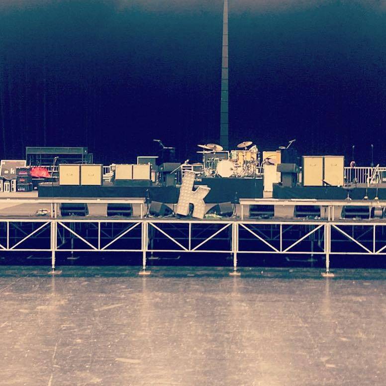 Quel est ce célèbre groupe de rock américain qui a répété ces derniers jours au palais Nikaïa à Nice ?