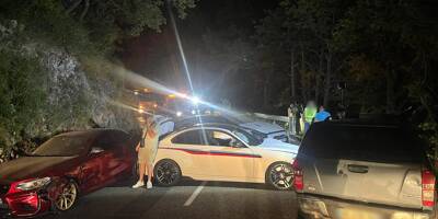 Un choc violent, cinq voitures immobilisées: bilan du carambolage survenu cette nuit dans les Alpes-Maritimes