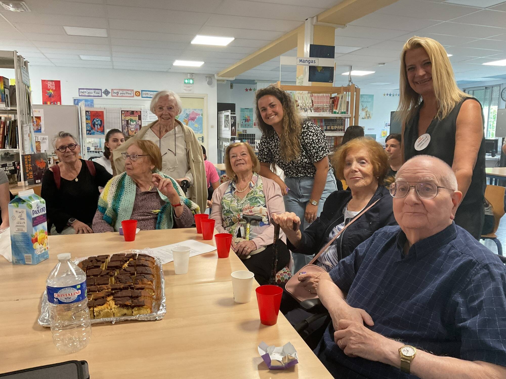 "On embrassait les sauveurs": ils racontent leurs souvenirs de la Seconde Guerre mondiale aux collégiens de Carros