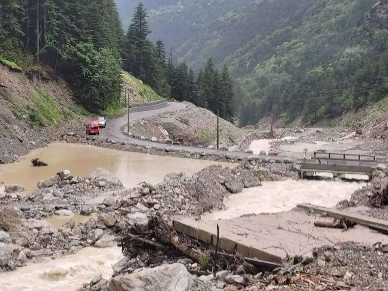 Après les intempéries dans la Vésubie, des fermetures de circulation à prévoir ces prochains jours