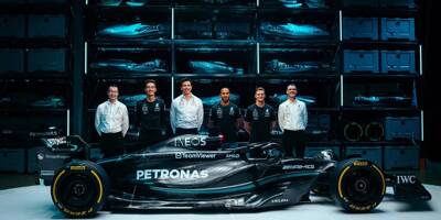 F1: Mercedes dévoile une nouvelle monoplace noire pour revenir au sommet